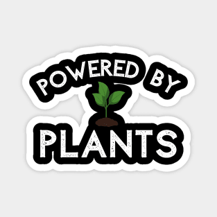 Powered By Plants Vegan Lifestyle Magnet
