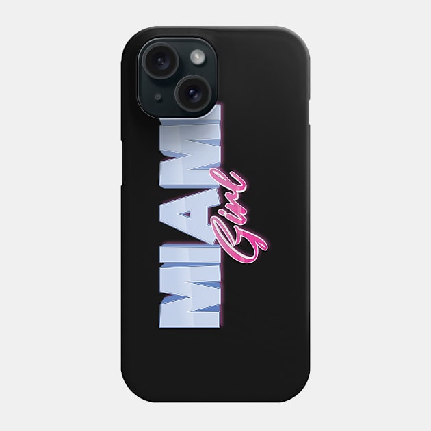 Miami Girl Phone Case by ProjectX23Red