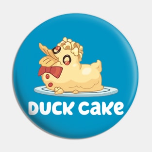 Bluey Duck Cake Pin