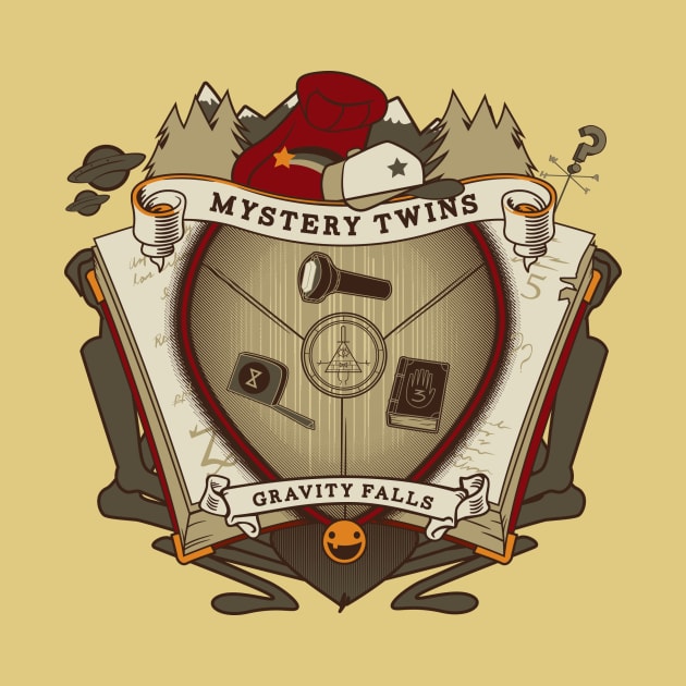 Mystery Twins Crest by FOUREYEDESIGN