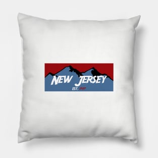 New Jersey Mountains Pillow