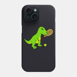 Tennis Dinosoaur Phone Case