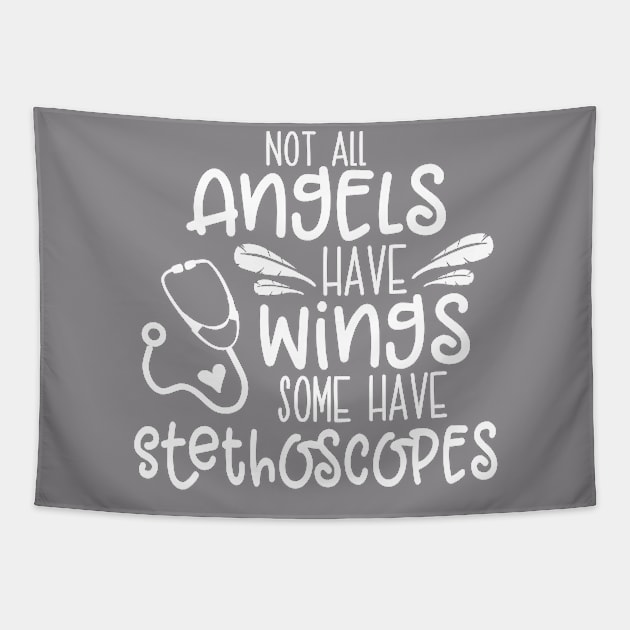 Not all angels have wings Tapestry by Things2followuhome