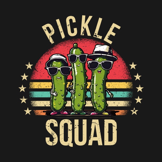 Pickle Squad Funny Pickles by DesignArchitect