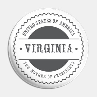 Virginia State Pin