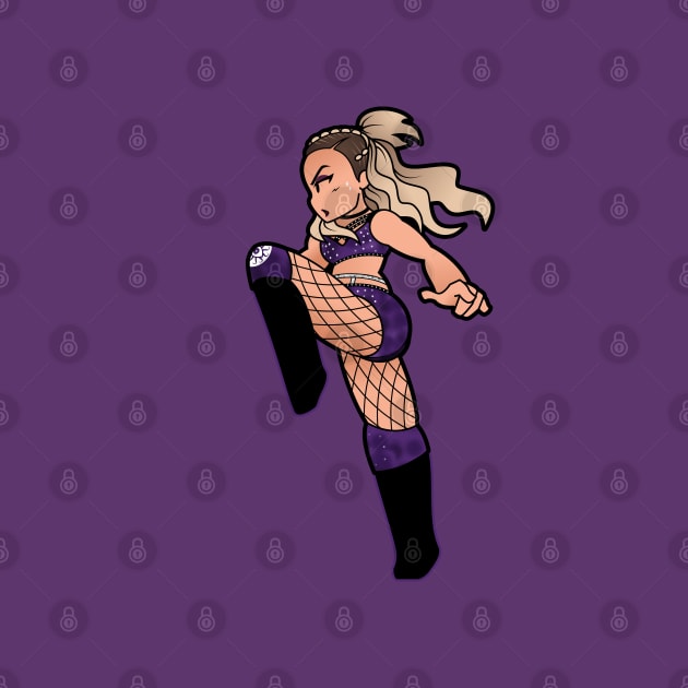 Brazilian Wrestler Purple by TheDinoChamp