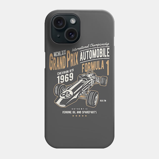 Grand Prix - Formula One International Championship Phone Case by Jarecrow 