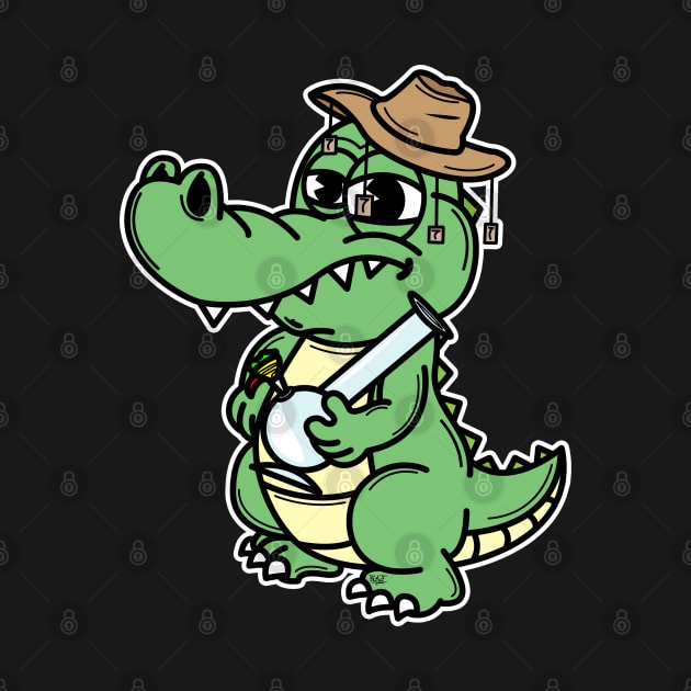 Crocodile Dank Dee by BlazedAustralia