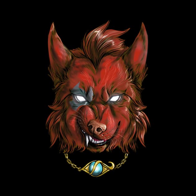 Werefox Head by Furia And Mimma