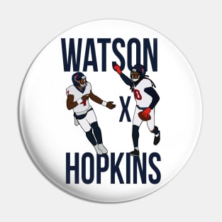 Deshaun Watson and DeAndre Hopkins 'Watson x Hopkins' - Houston Texans Pin