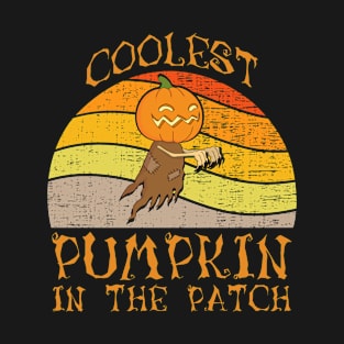 Coolest Pumpkin In The Patch Halloween 2021 T-Shirt