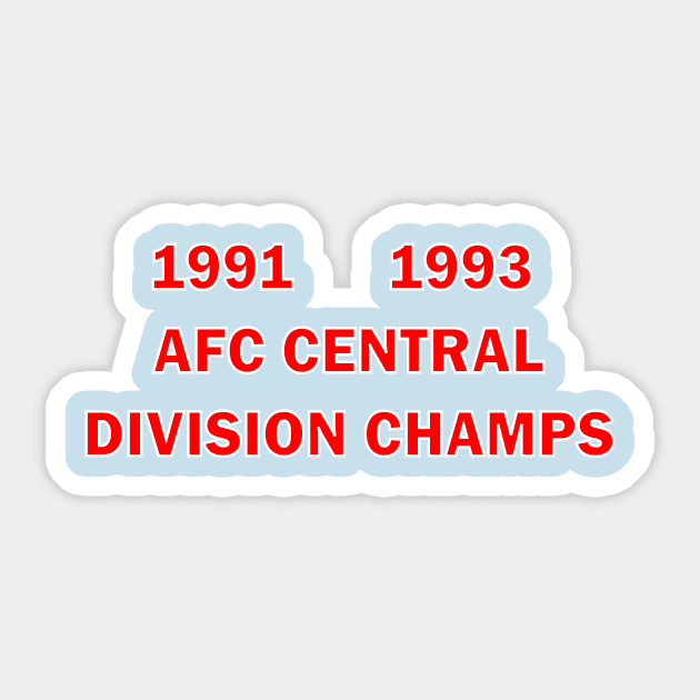 Houston Oilers 1991 1993 AFC Central Division Champs - Houston