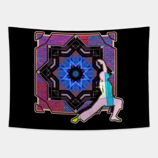 Yoga Geometry Tapestry