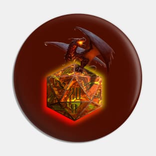 Magma Dragon D20 Pin