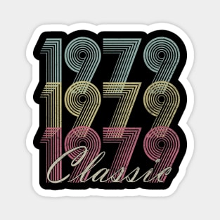 41th Birthday Gift Vintage 1979 41 Years Old Classic Magnet