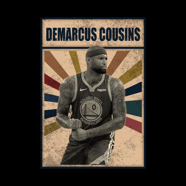 Golden State Warriors DeMarcus Cousins by RobinaultCoils