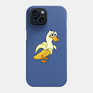 Funny Cartoon Banana Duck Hybrid Humor Meme Phone Case