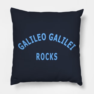 Galileo Galilei Rocks Pillow