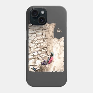 Via ferrata - be. - resonance Phone Case