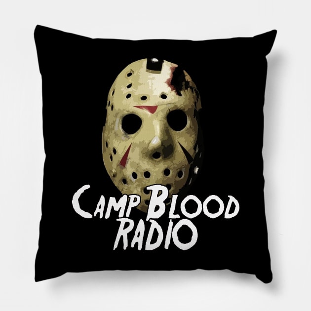 Camp Blood Radio Pillow by Camp Blood Radio