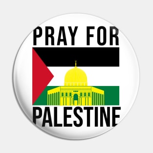 Pray For Palestine Pin