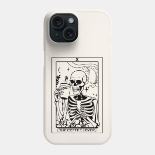 Tarot Card The Coffee Lover Phone Case