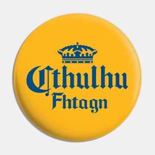 Cthulhu Corona in Blue Pin