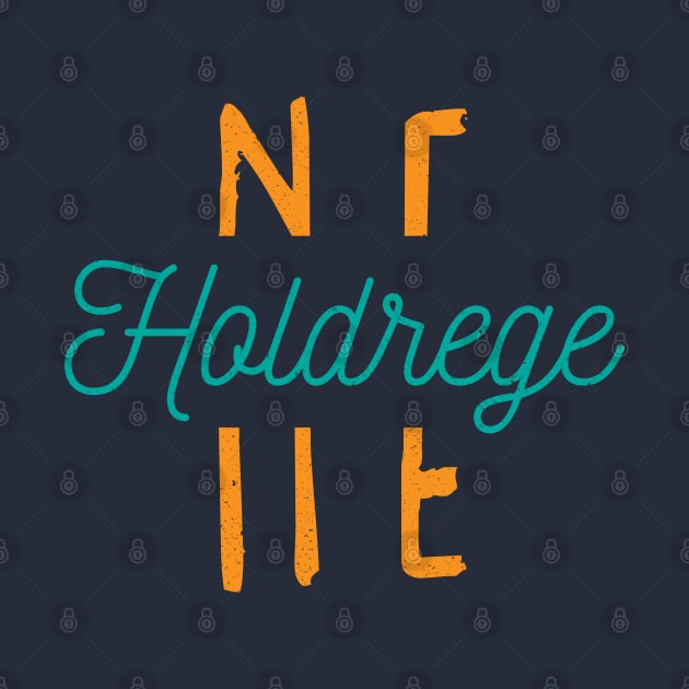 Holdrege Nebraska City Typography by Commykaze