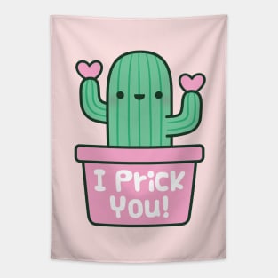 Funny I Prick You Valentines Day Puns Tapestry