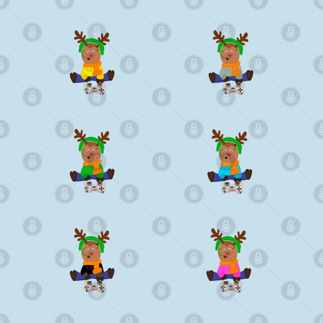 Reindeer Gamer Pack by DiegoCarvalho