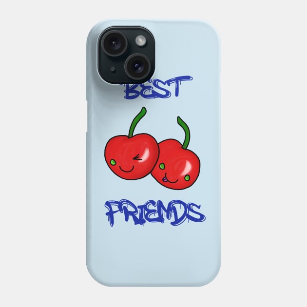 Cherry Best Friends! Phone Case by EverydayEnby