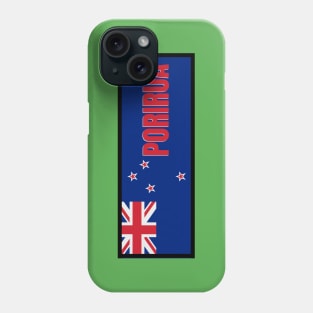 Porirua City in New Zealand Flag Phone Case