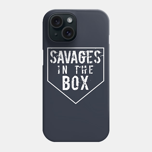 Savages In The Box Phone Case by deadright