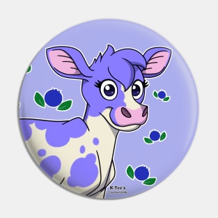 Bailey the Blueberry Cow - Original, Closeup (Part 1) Pin