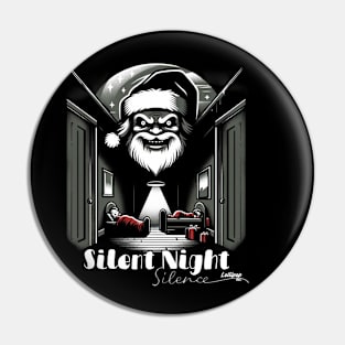 Slumber Peeker's Yuletide Vigi Santa - A Xmas December Claus Pin