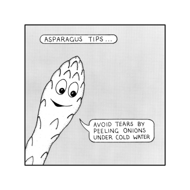 Asparagus tips by stevet3214