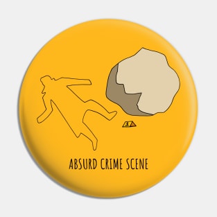 Camus Absurdism Pin