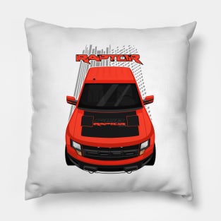 Ford F150 SVT Raptor 2010-2014 - Orange and Black Pillow