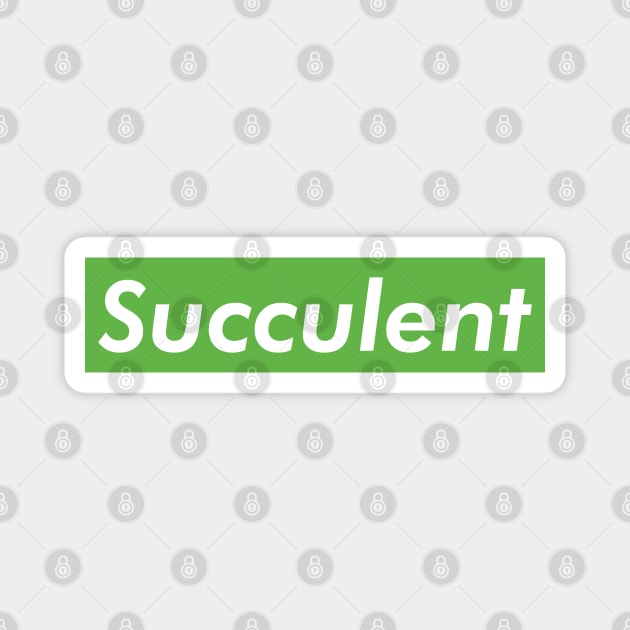 Succulent Magnet by inotyler