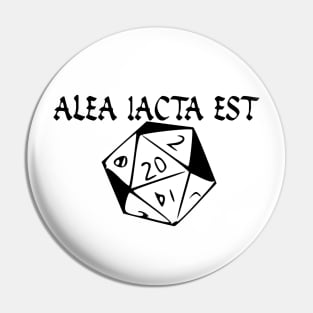 Alea Iacta Est Pin