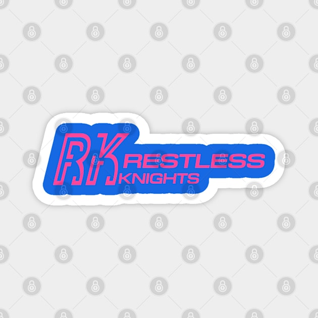 Restless Knights Circuit Master Pink Magnet by Jsaviour84