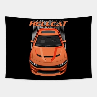 Charger Hellcat - Orange Tapestry