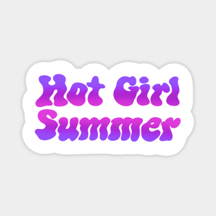 Hot Girl Summer Design Magnet