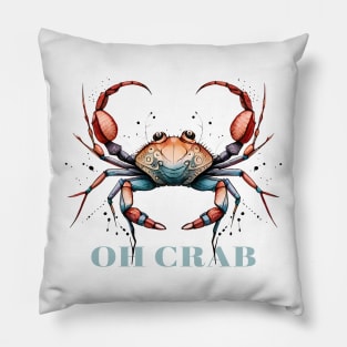 Oh Crab Pillow