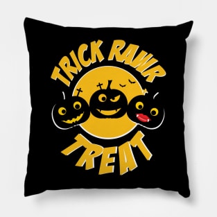 Trick Rawr Treat Pillow