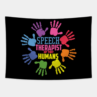 Speech Therapist Vintage Retro SLP Tapestry