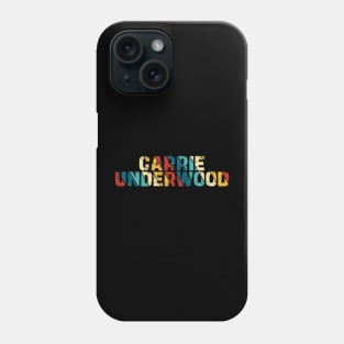 Retro Color - Carrie Underwood Phone Case