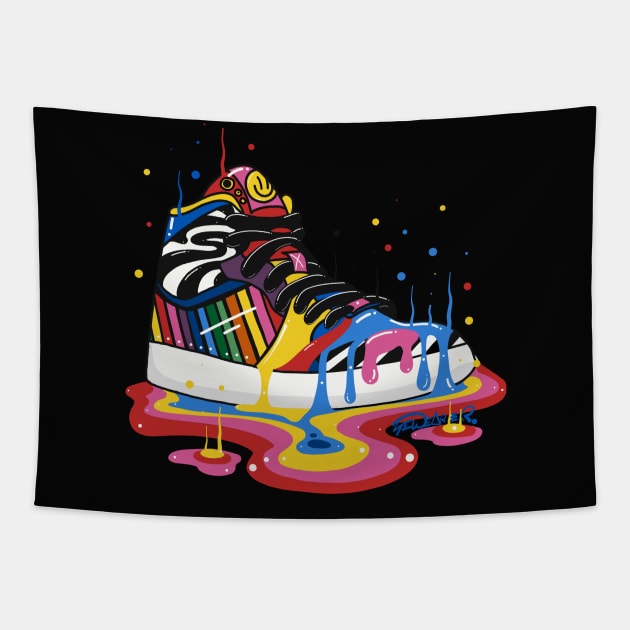 Sneakerhead tapestry hot sale