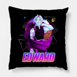 Edward Elric Style Retro Art Pillow