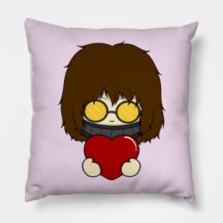 ticci toby valentine chibi Pillow